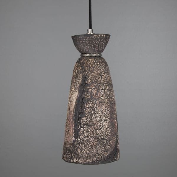 Black Clay Parva Ceramic Bathroom Pendant Light 14cm Ceramic Bathroom Pendant Lights Great Lighting UK Ltd